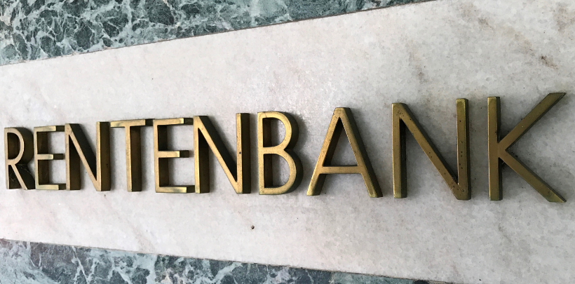Schriftzug der Rentenbank