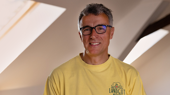 René Döbelt, Landwirt und Geschäftsführer der Nemt Gruppe in Sachsen